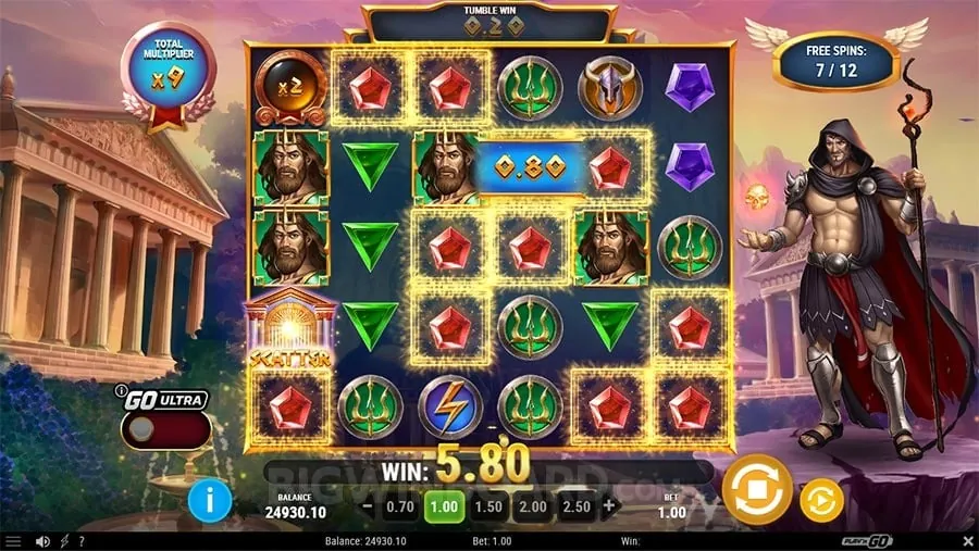 Promotional banner showing a limited-time offer and special casino events